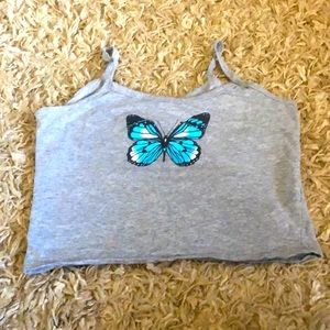 Gray Tank top